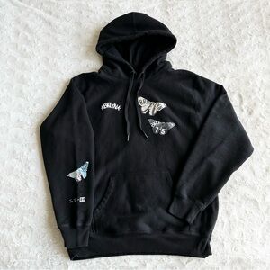 Brooklyn Nets Hoodie Sweatshirt Mens Medium Black Bleacher Report Sue Tsai NBA